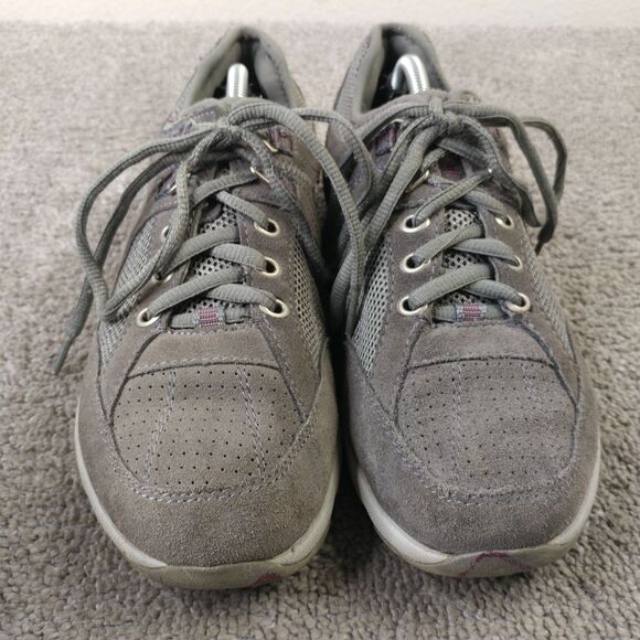 Ryka Womens Size 8.5 Comfort Shoes Low Top Gray Walking Trainers - Picture 7 of 10